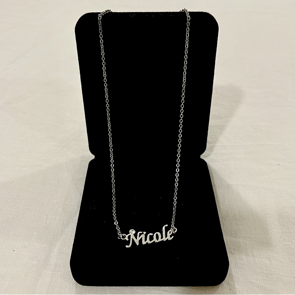 Silver “Nicole” Necklace